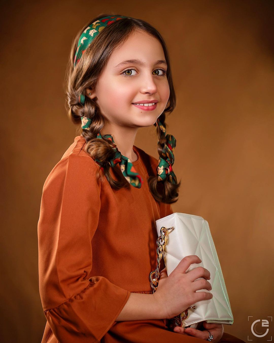 Kate Fine Art Backdrop Fantasy Abstract Brown for Photography - Kate Backdrop AU