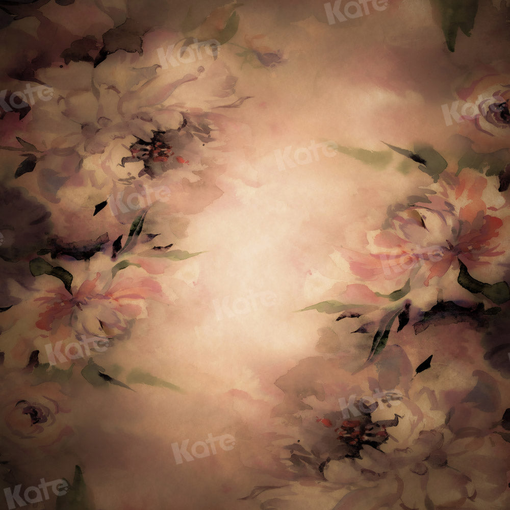 Kate Floral Flower Retro Backdrop for photography Designed by GQ - Kate Backdrop AU