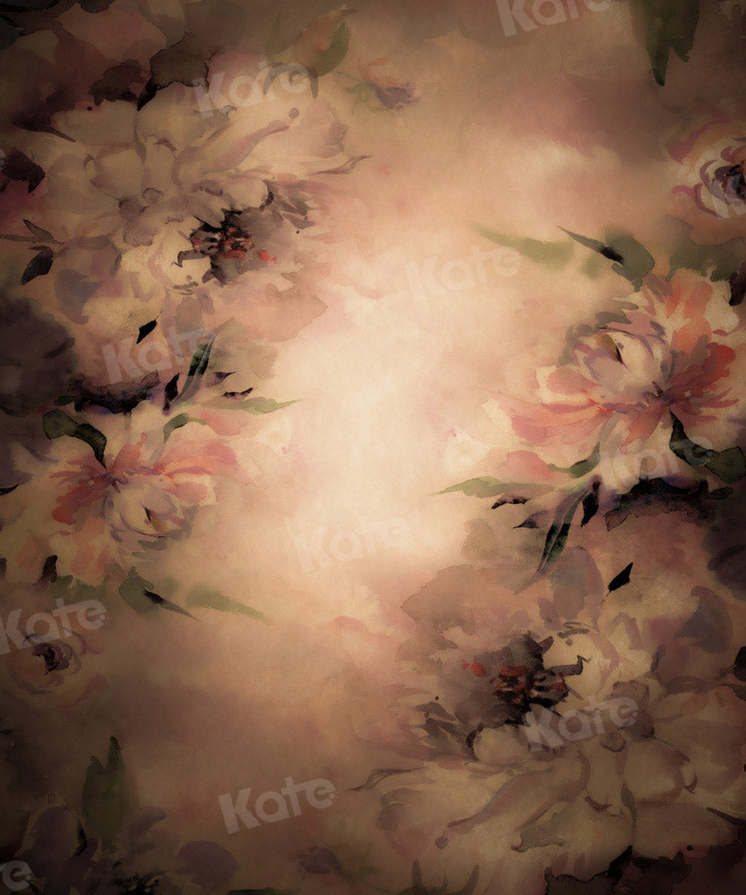 Kate Floral Flower Retro Backdrop for photography Designed by GQ - Kate Backdrop AU