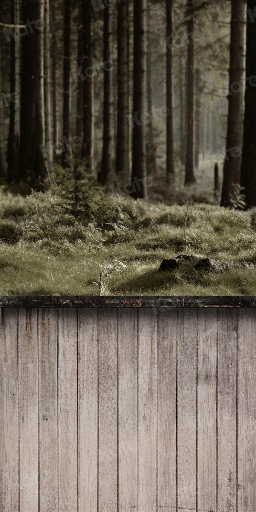 Kate Sweep Backdrop Flowers Wood Floor For Photography - Kate Backdrop AU