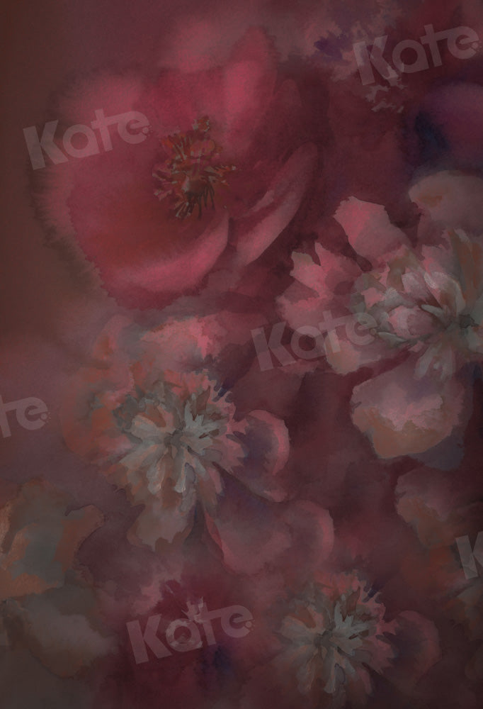 Kate Fine Art Floral Boudoir Backdrop Oil Painting Designed by GQ - Kate Backdrop AU