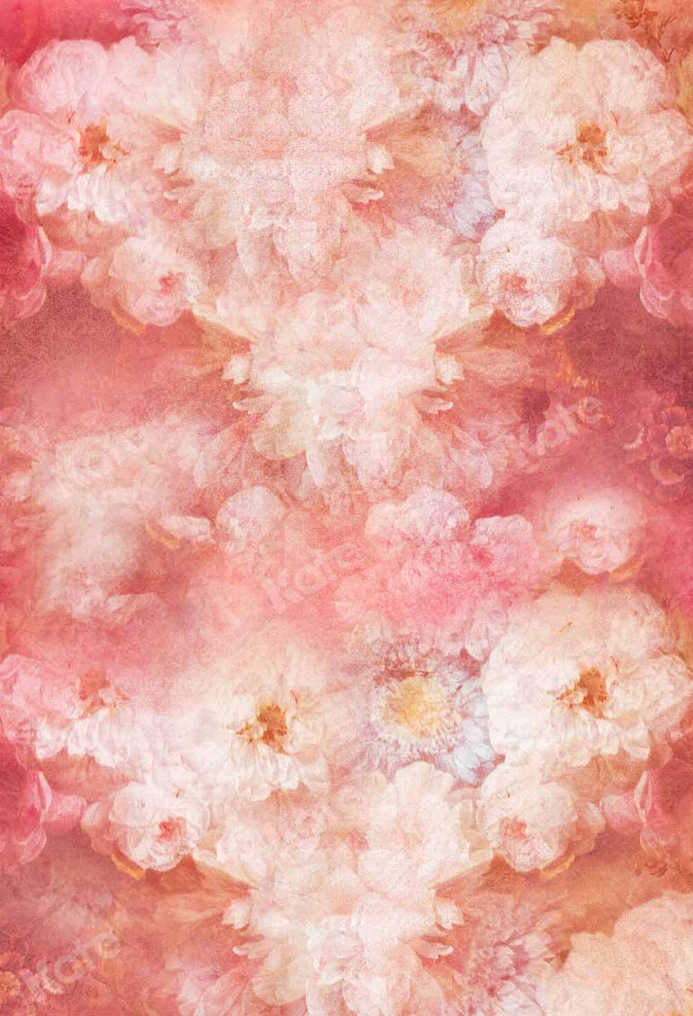 Kate Valentine's Day Texture Backdrop Floral Designed by GQ - Kate Backdrop AU