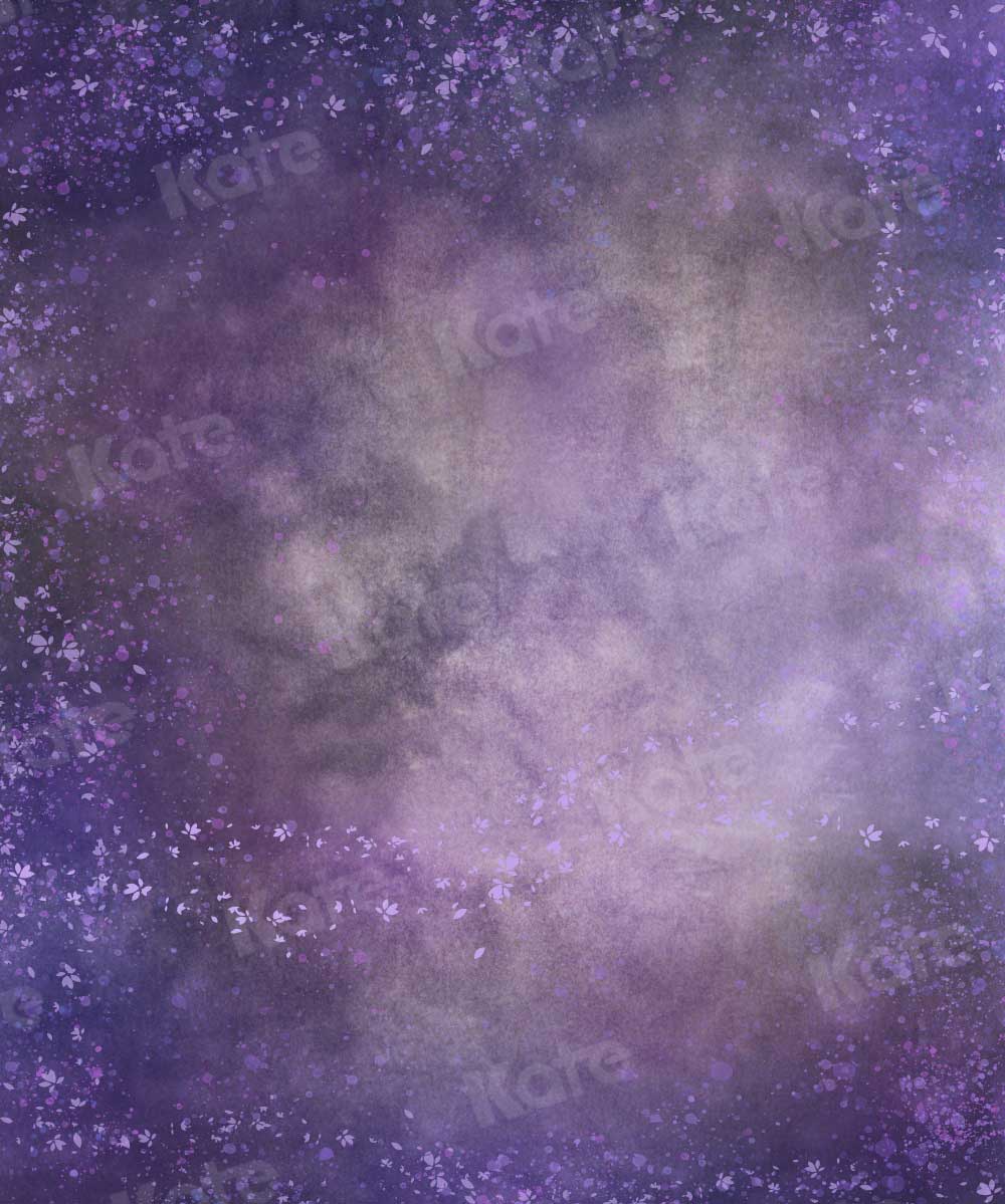 Kate Abstract Purple Backdrop Texture Petal Magic for Photography - Kate Backdrop AU