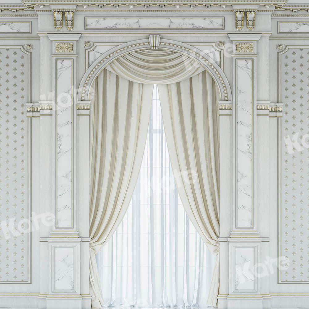 Kate White Vintage Window Backdrop Interior Designed by Uta Mueller Photography - Kate Backdrop AU
