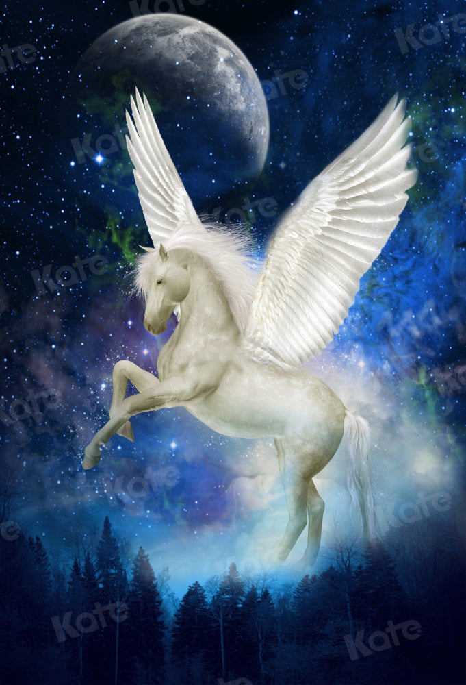 Kate Moonlight Pegasus Backdrop for Photography - Kate Backdrop AU