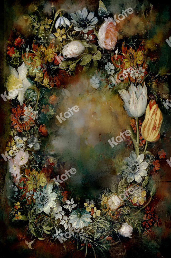 Kate Vintage Floral Abstract Backdrop Portrait Designed by Kate Image - Kate Backdrop AU