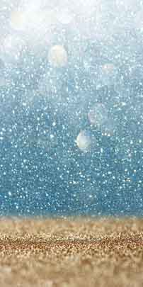 Kate Golden Glitter Powder Blue Background for Photography - Kate Backdrop AU