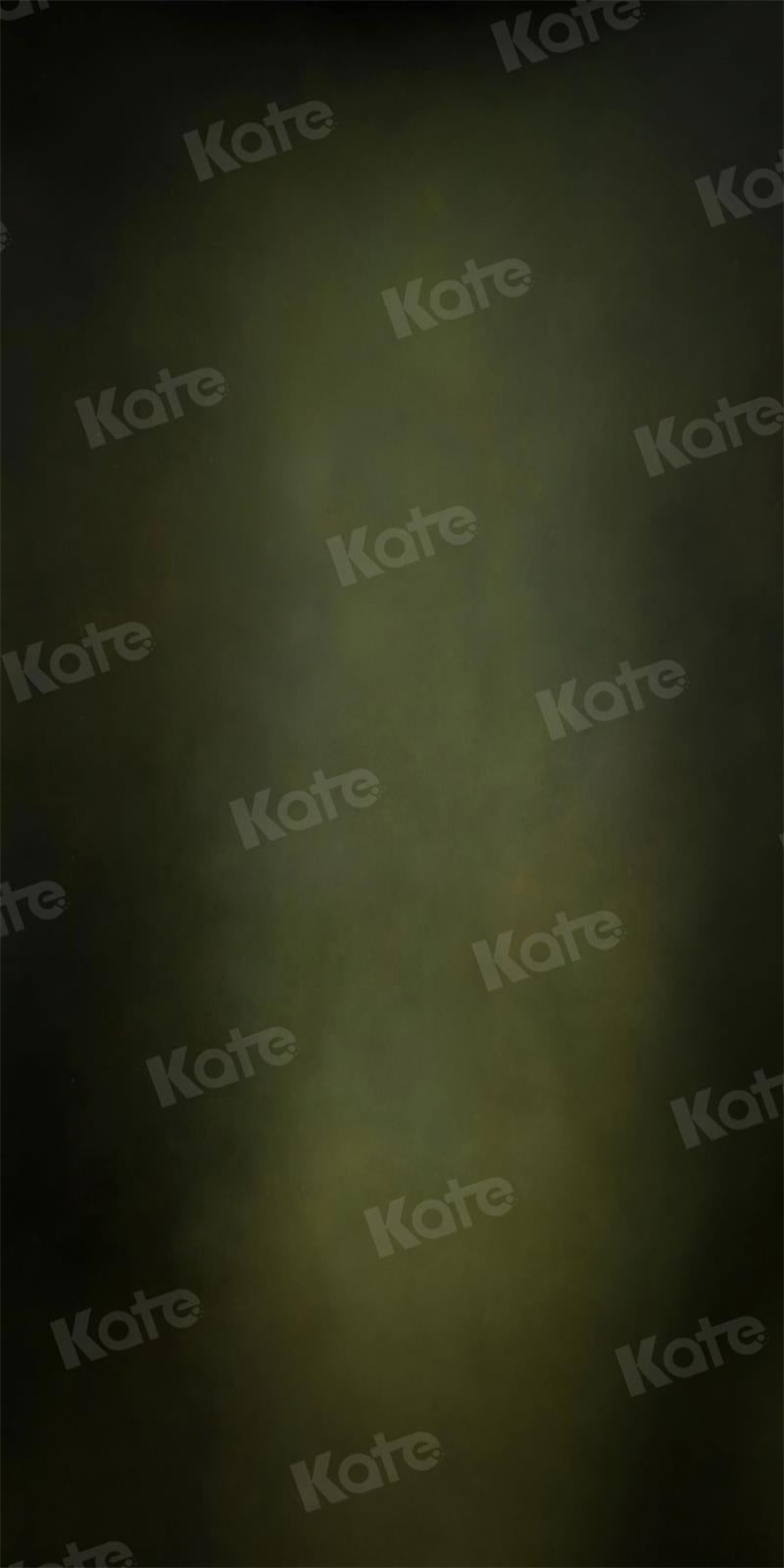 Kate Sweep Abstract Black Green Portrait Backdrop for Photography - Kate Backdrop AU
