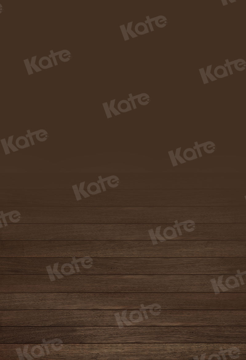 Kate Chocolate Abstract Backdrop Wood Plank Texture for Photography - Kate Backdrop AU