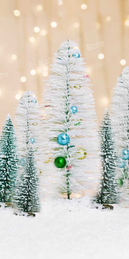 Kate Christmas Snowy Woods Backdrop Designed by Chain Photography - Kate Backdrop AU