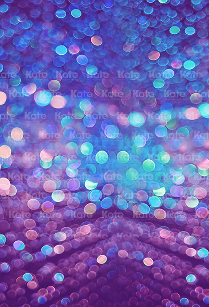 Kate Bokeh Purple Blue Backdrop Designed by Chain Photography - Kate Backdrop AU