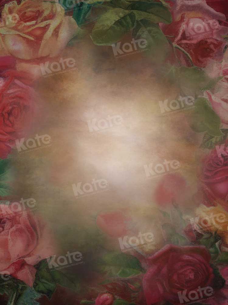 Kate Oil Painting Floral Backdrop Fine Art Designed by GQ - Kate Backdrop AU