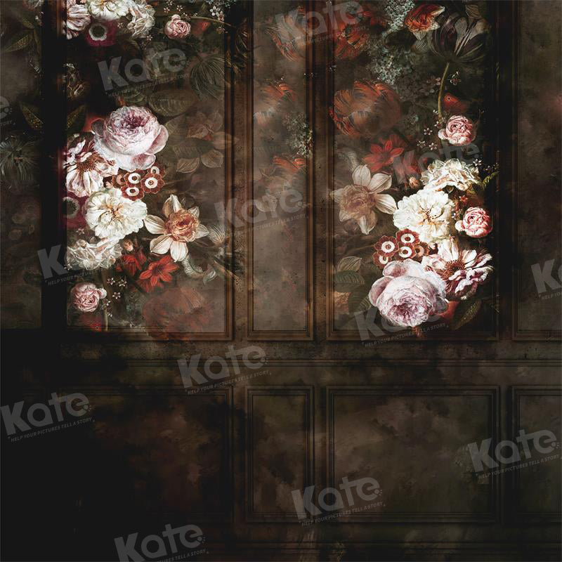 Kate Fine Art Retro Floral Wall Backdrop for Photography - Kate Backdrop AU