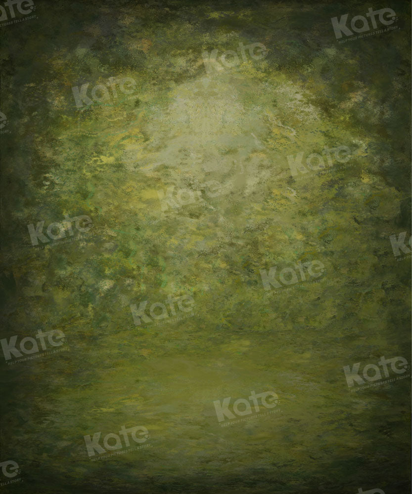 Kate Abstract Mystery Green Backdrop Fantasy Designed by Kate Image - Kate Backdrop AU