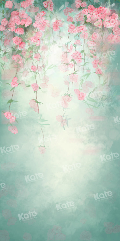 Kate Green Fine Art Backdrop Flowers Hand Painted Designed by GQ - Kate Backdrop AU
