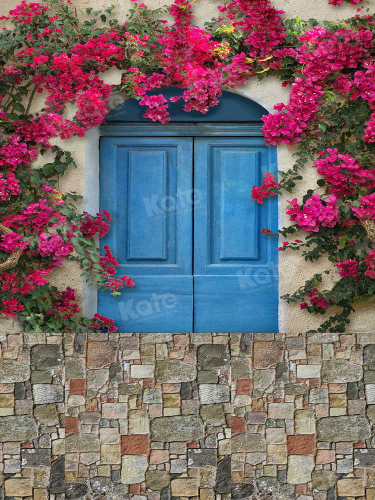 Kate Spring Flower Backdrop Secret Base Garden Gravel Road Designed by Chain Photography - Kate Backdrop AU