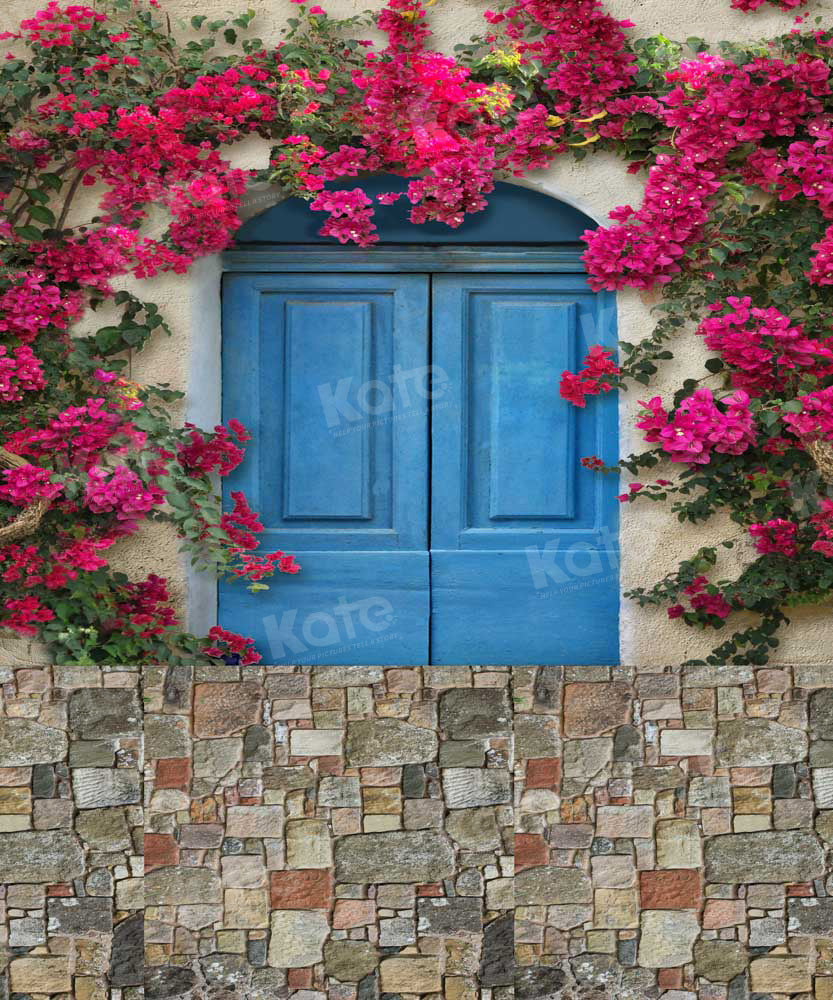 Kate Spring Flower Backdrop Secret Base Garden Gravel Road Designed by Chain Photography - Kate Backdrop AU