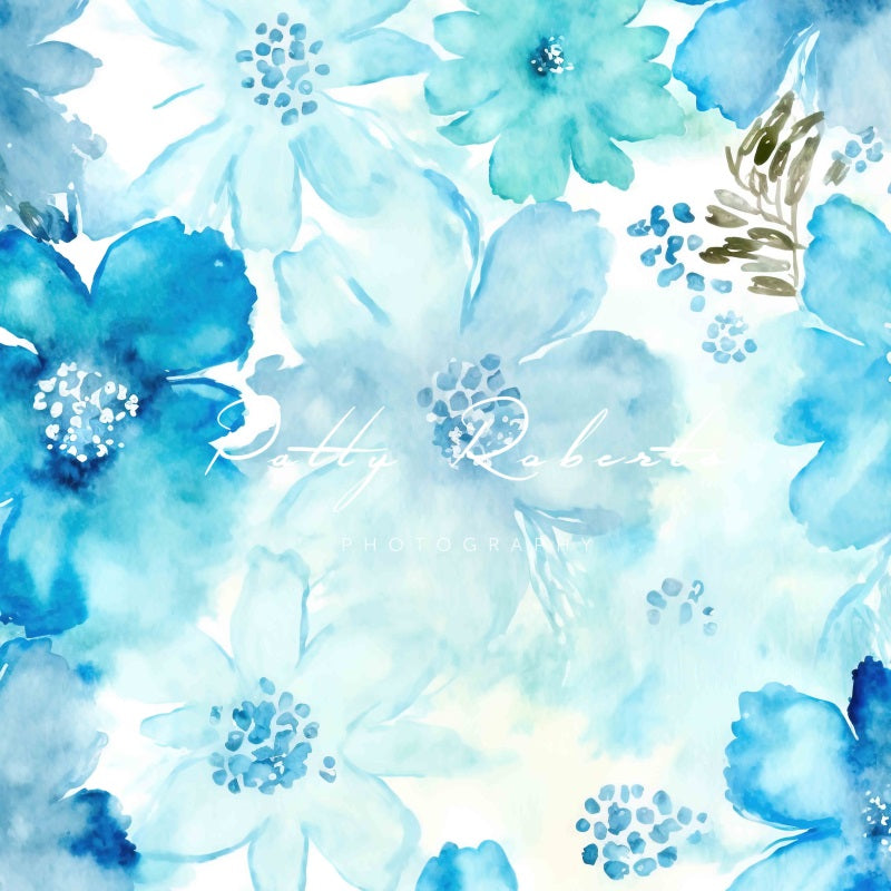 Kate Blue Spring Blue Backdrop Designed by Patty Robertss - Kate Backdrop AU