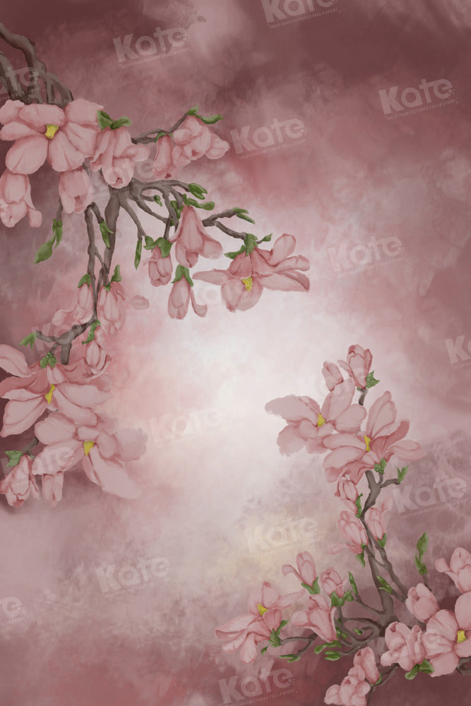 Kate Spring Fine Art Pink Floral Backdrop Designed by GQ - Kate Backdrop AU