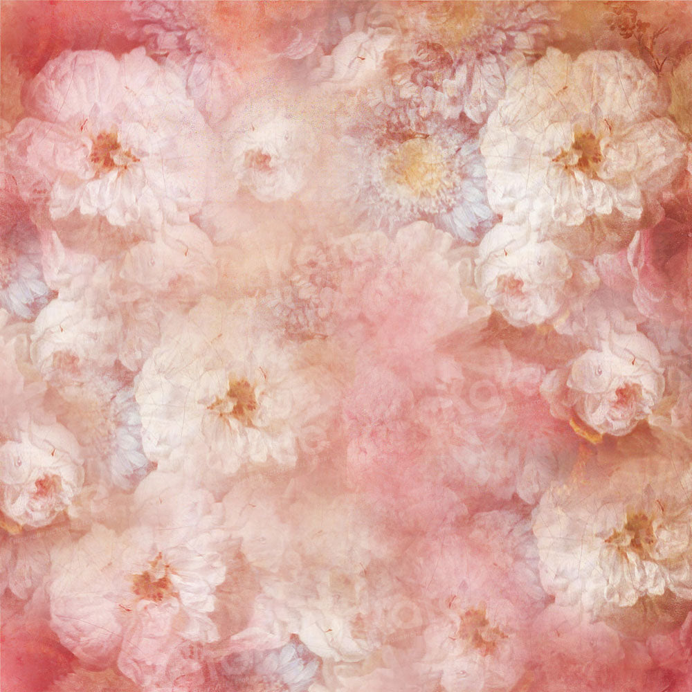 Kate Pink Vintage Flower Backdrop Portrait Designed by GQ - Kate Backdrop AU