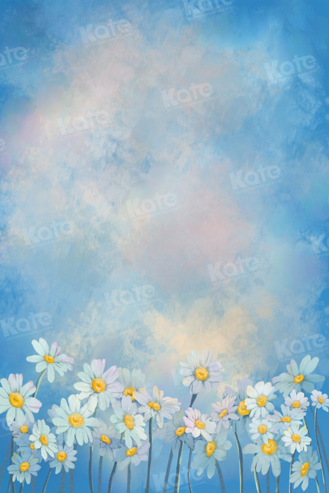 Kate Blue Sky Backdrop Little Flower Designed by GQ - Kate Backdrop AU