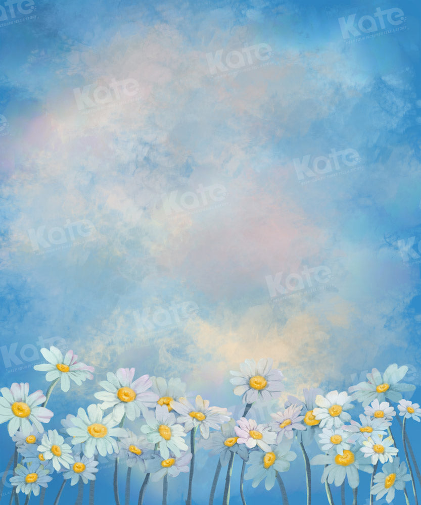 Kate Blue Sky Backdrop Little Flower Designed by GQ - Kate Backdrop AU