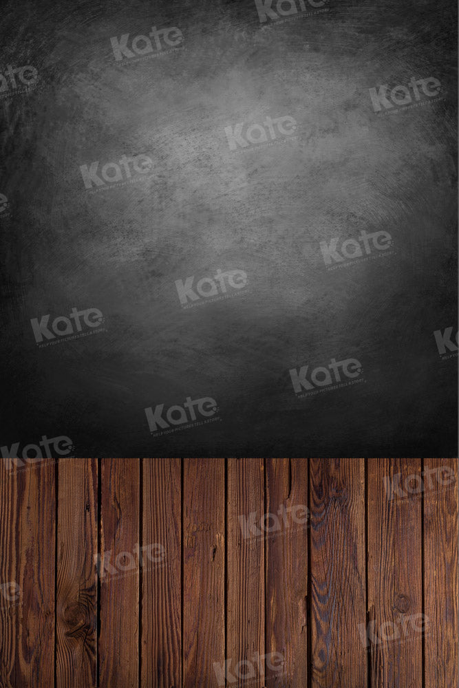 Kate Gray Abstract Plank Mosaic Backdrop Designed by Chain Photography - Kate Backdrop AU