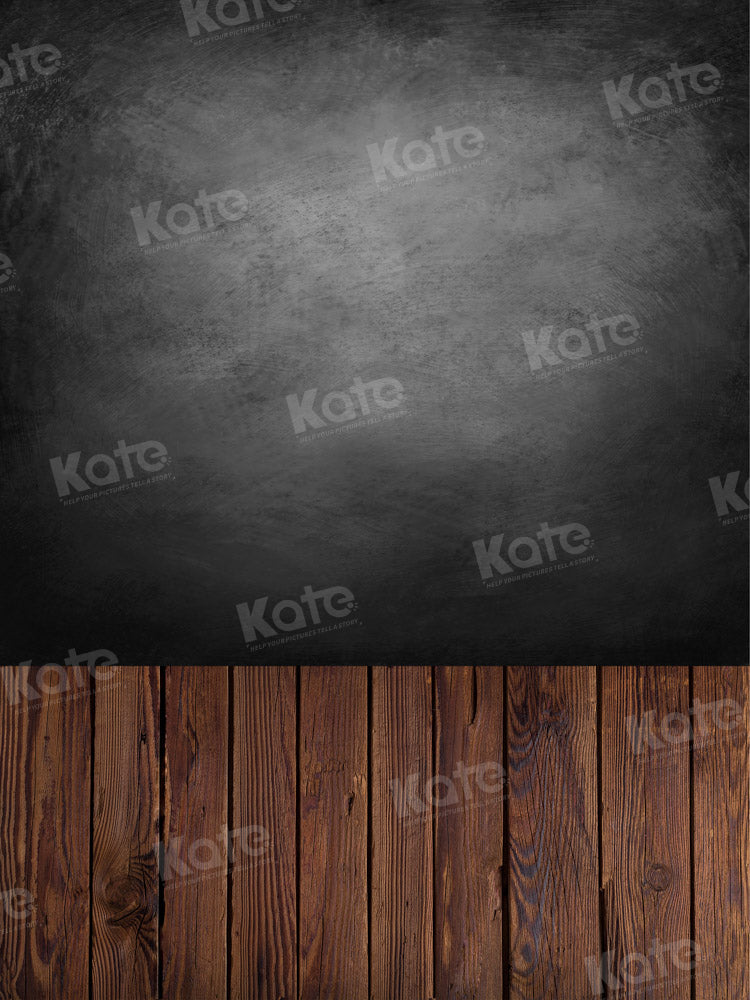 Kate Gray Abstract Plank Mosaic Backdrop Designed by Chain Photography - Kate Backdrop AU