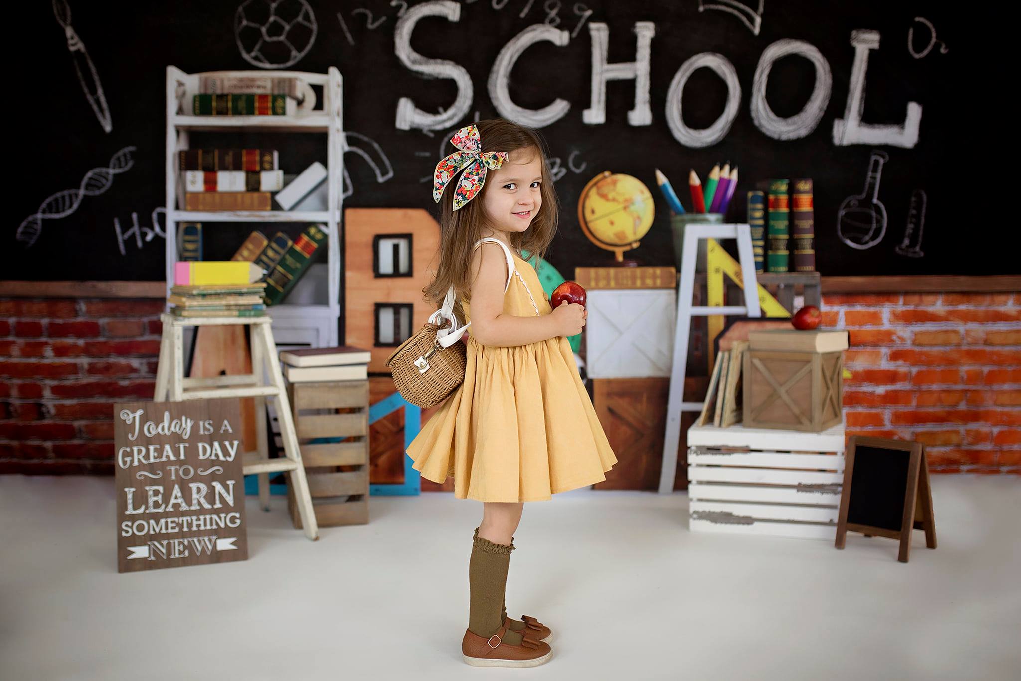 Kate Back To School Backdrop Designed by Emetselch - Kate Backdrop AU