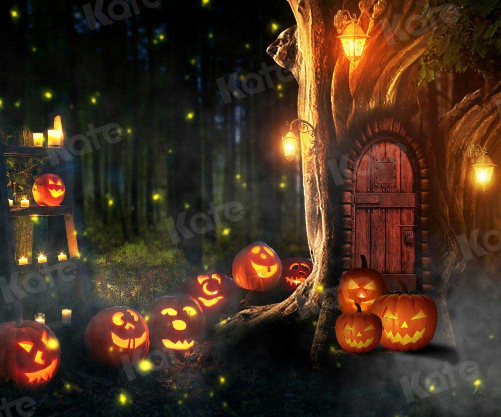 Kate Halloween Forest Night Backdrop for Photography - Kate Backdrop AU