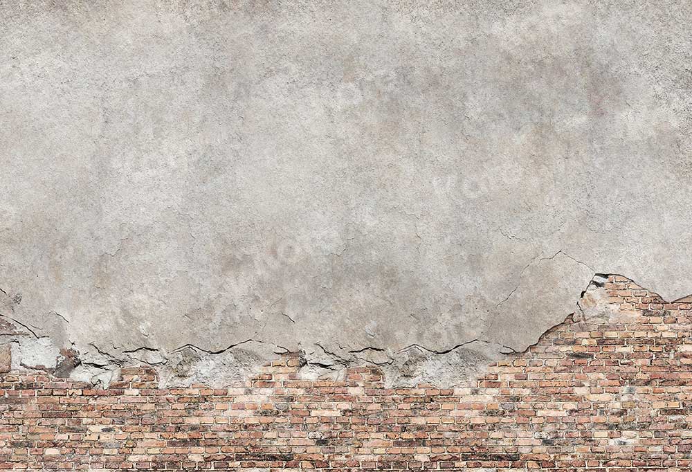 Kate Cracked Cement Wall Brick Backdrop for Photography - Kate Backdrop AU