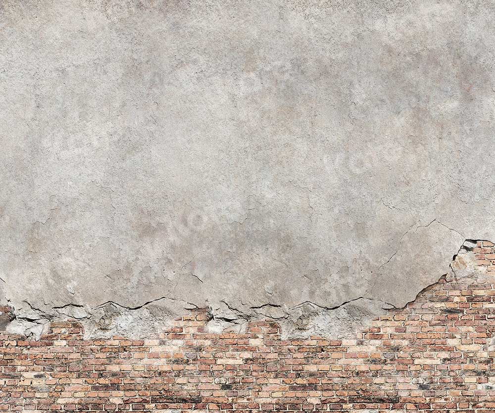 Kate Cracked Cement Wall Brick Backdrop for Photography - Kate Backdrop AU