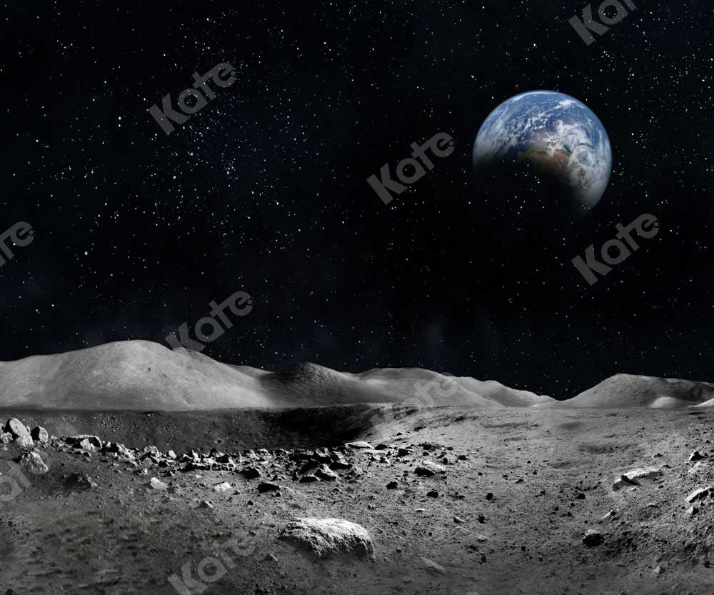 Kate Space Astronaut Moon Backdrop Designed by Chain Photography - Kate Backdrop AU