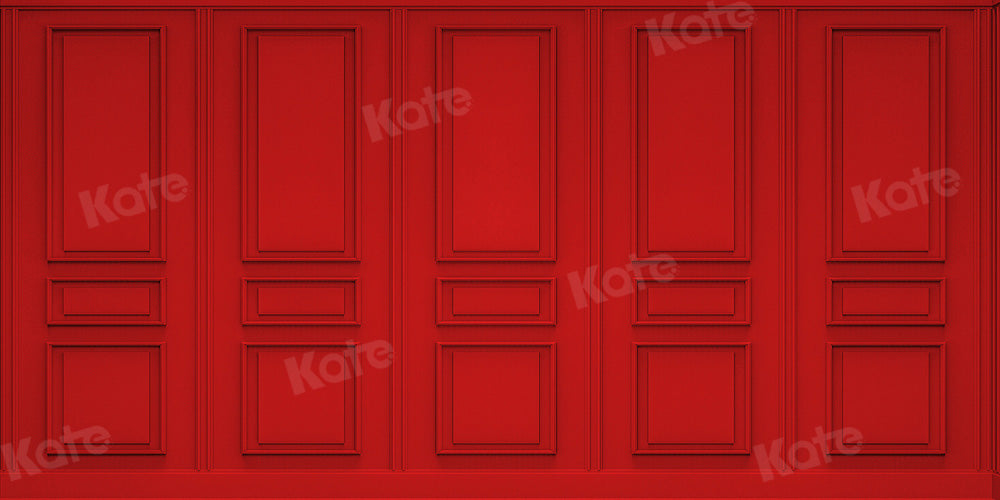 Kate Red Wall Backdrop Designed by Chain Photography - Kate Backdrop AU