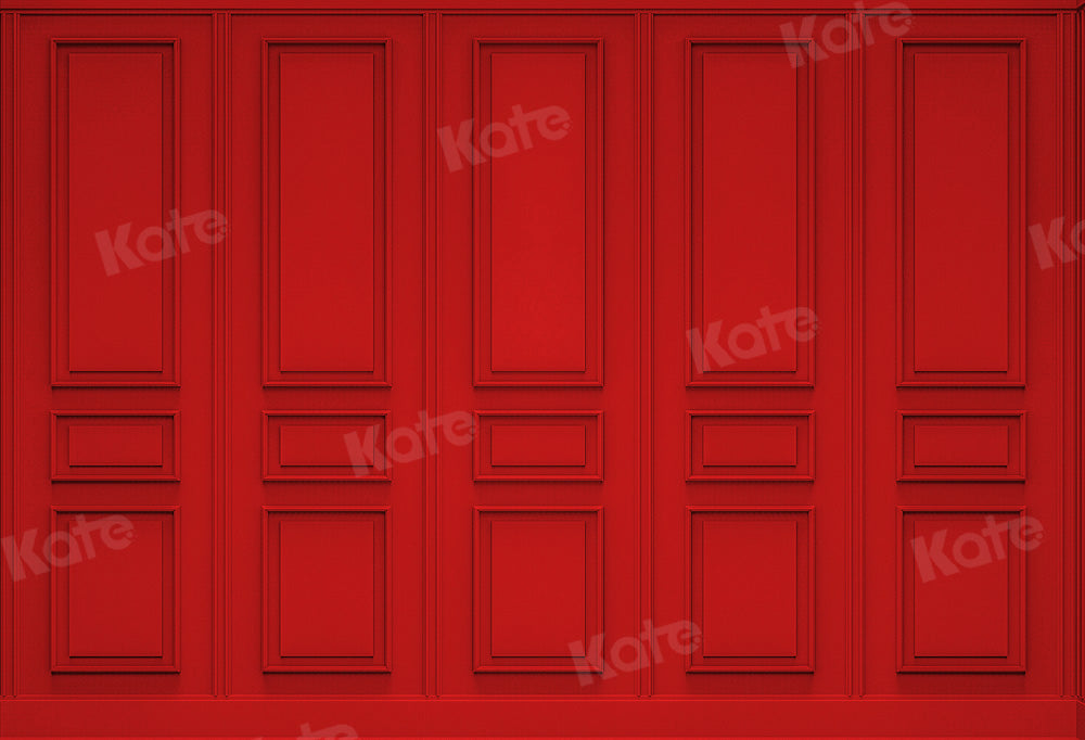 Kate Red Wall Backdrop Designed by Chain Photography - Kate Backdrop AU