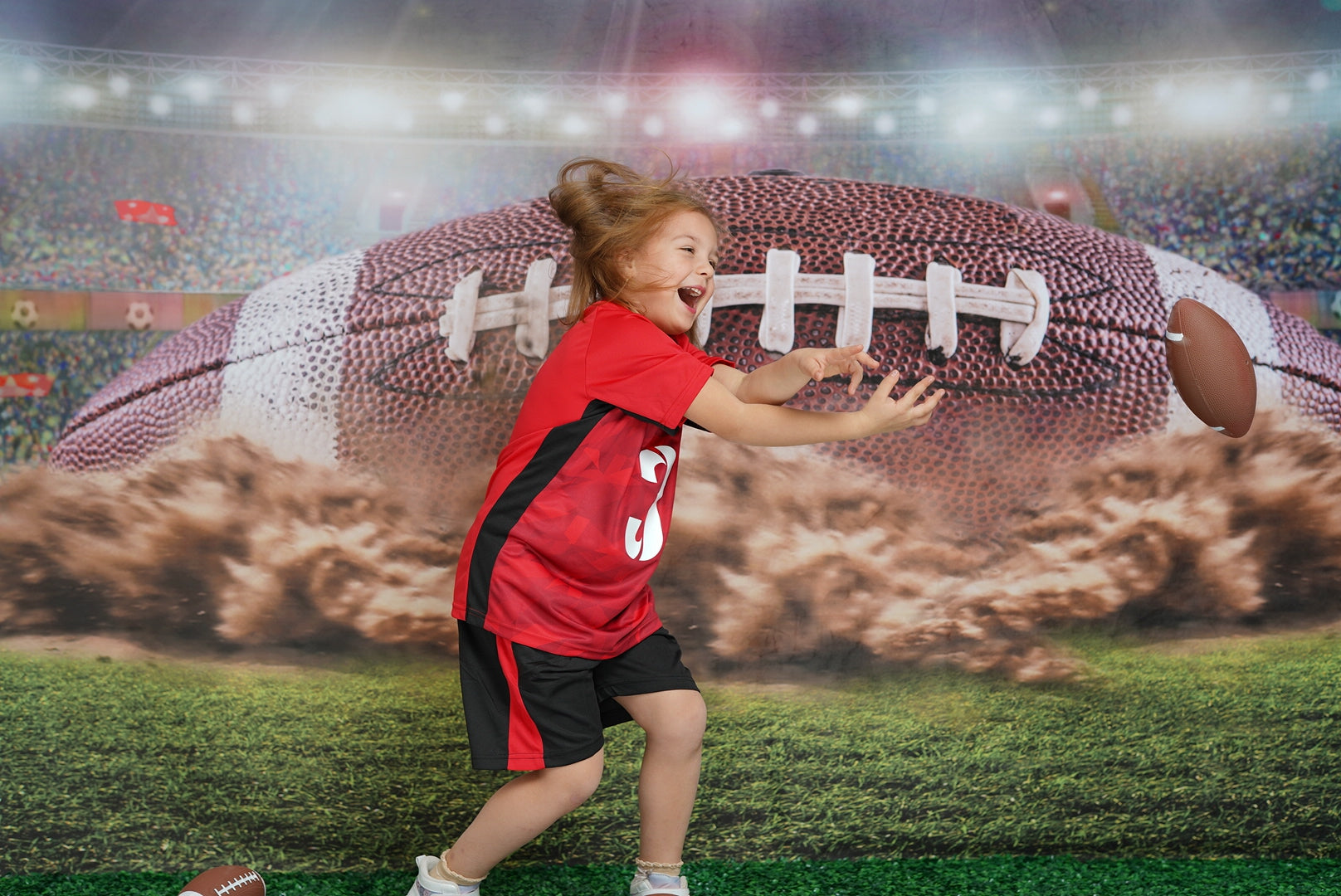 Kate Sports Backdrop American Football Game for Photography - Kate Backdrop AU