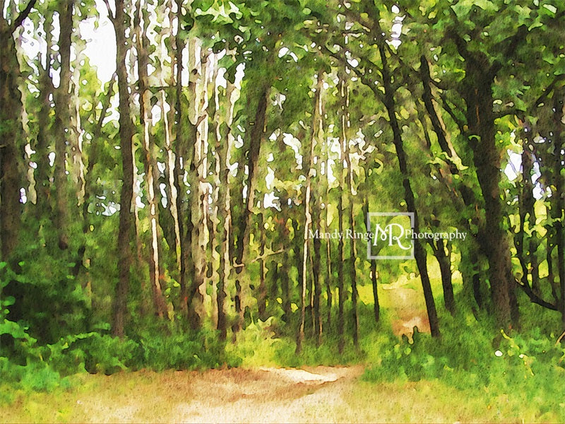 Kate Summer Forest Path Backdrop Designed by Mandy Ringe Photography - Kate Backdrop AU
