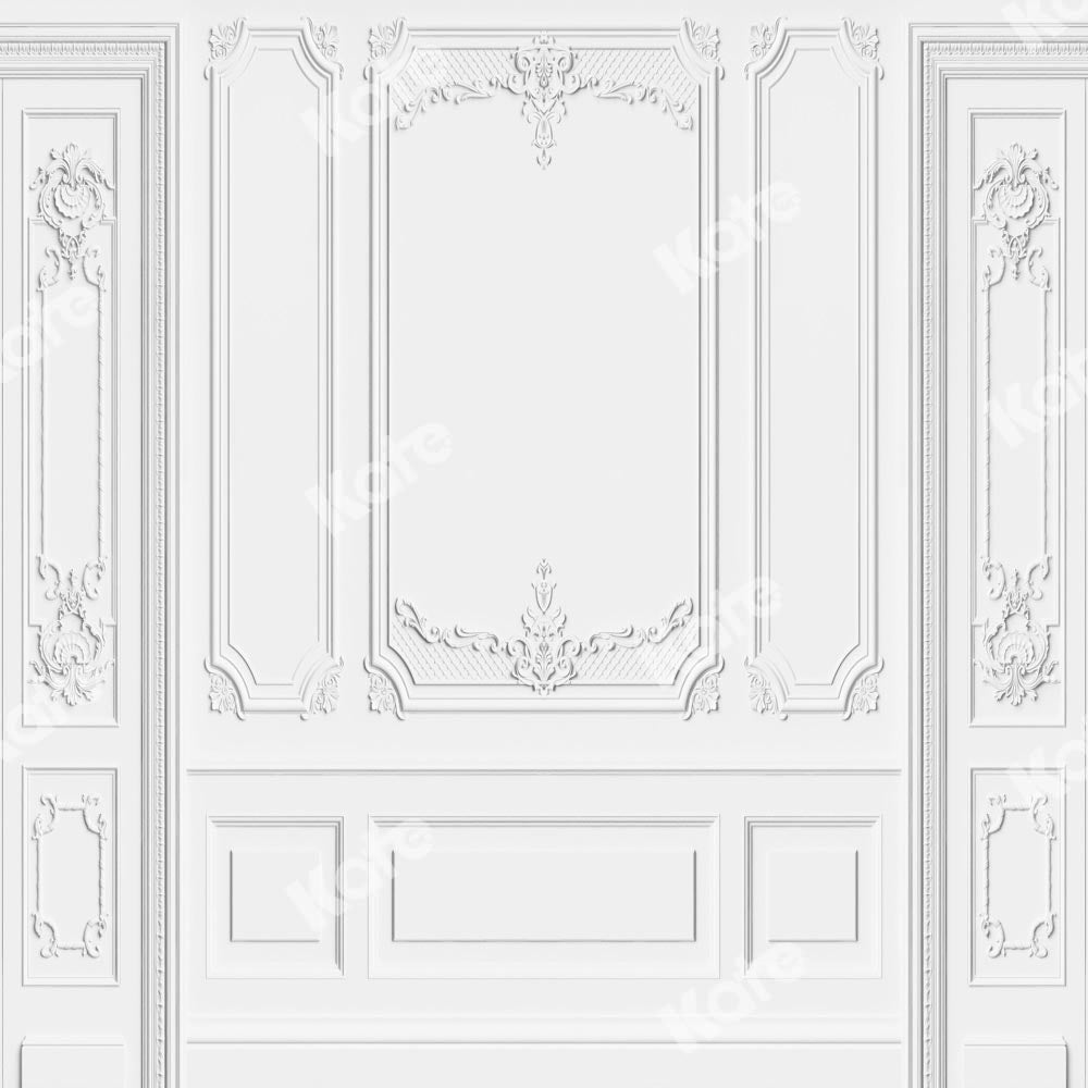 Kate White Wall Backdrop Designed by Chain Photography - Kate Backdrop AU