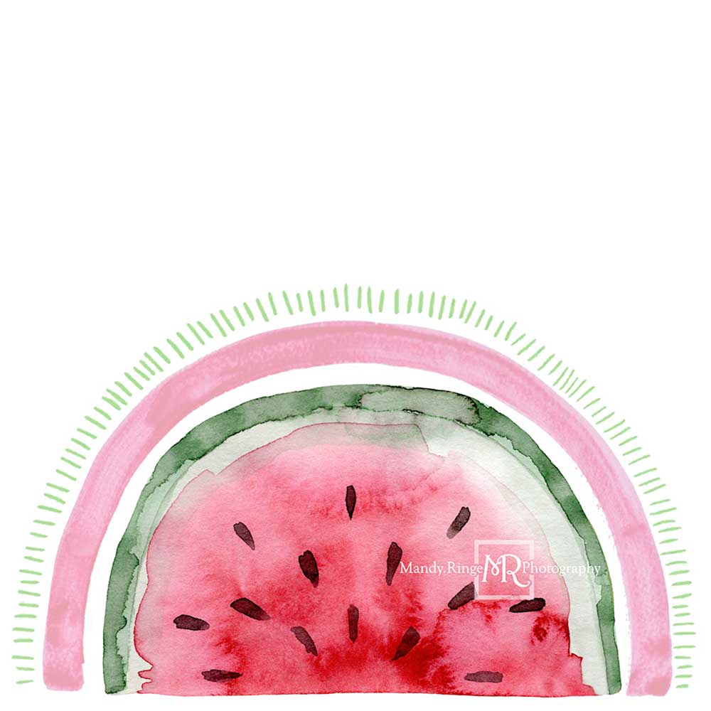 Kate Watermelon Rainbow Backdrop Designed by Mandy Ringe Photography - Kate Backdrop AU