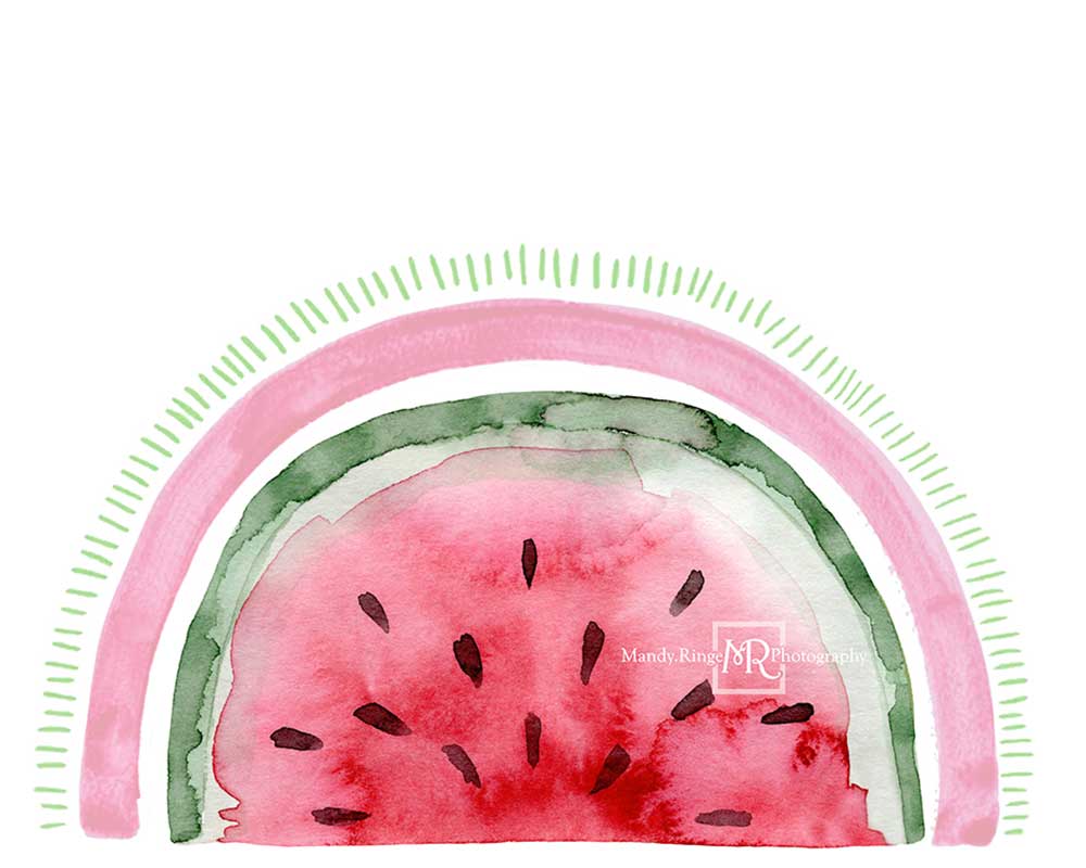 Kate Watermelon Rainbow Backdrop Designed by Mandy Ringe Photography - Kate Backdrop AU