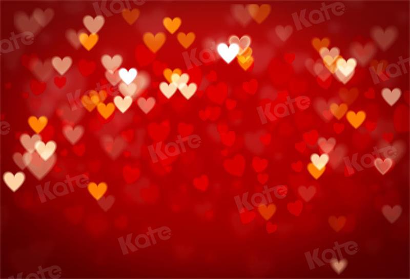 Kate Red Bokeh Backdrop New Year for Photography - Kate Backdrop AU