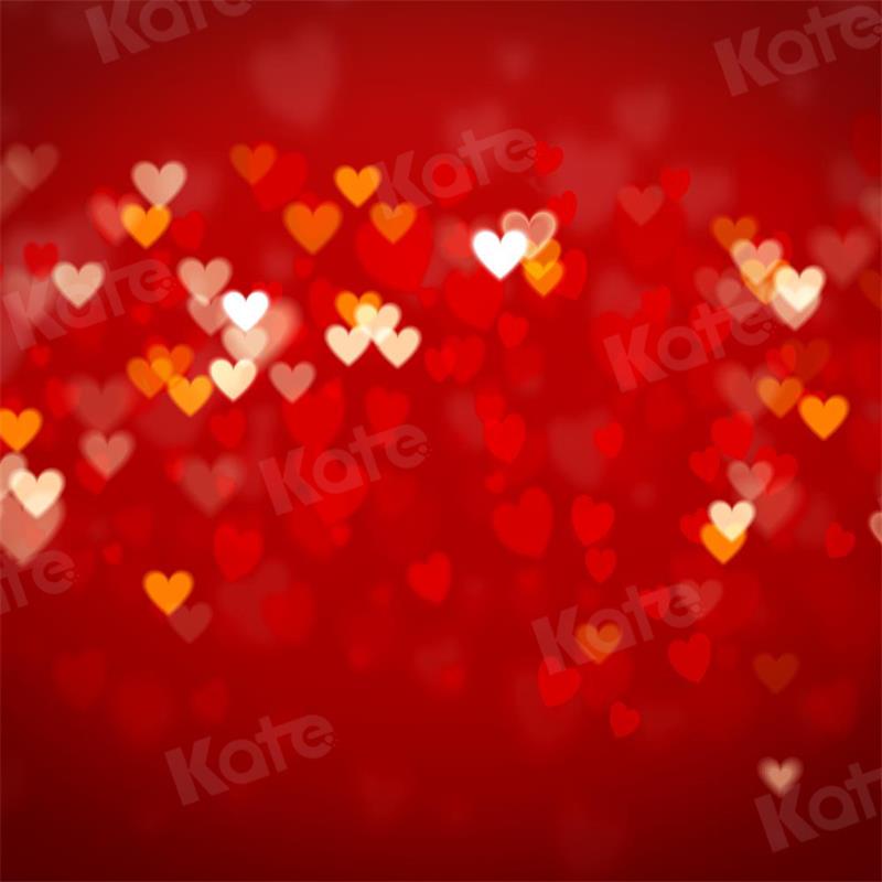 Kate Red Bokeh Backdrop New Year for Photography - Kate Backdrop AU