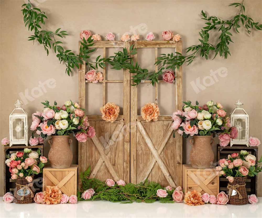 Kate Spring Birthday Backdrop Floral Designed by Emetselch - Kate Backdrop AU
