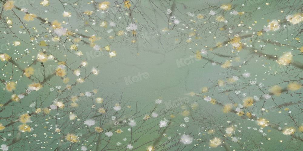 Kate Green Floral Backdrop Branches for Photography - Kate Backdrop AU