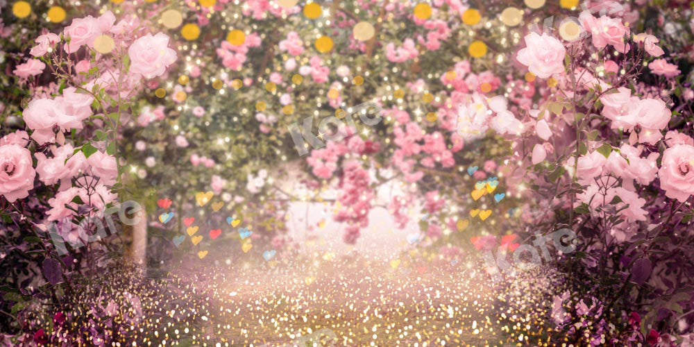 Kate Rose Garden Backdrop Bokeh Designed by Chain Photography - Kate Backdrop AU