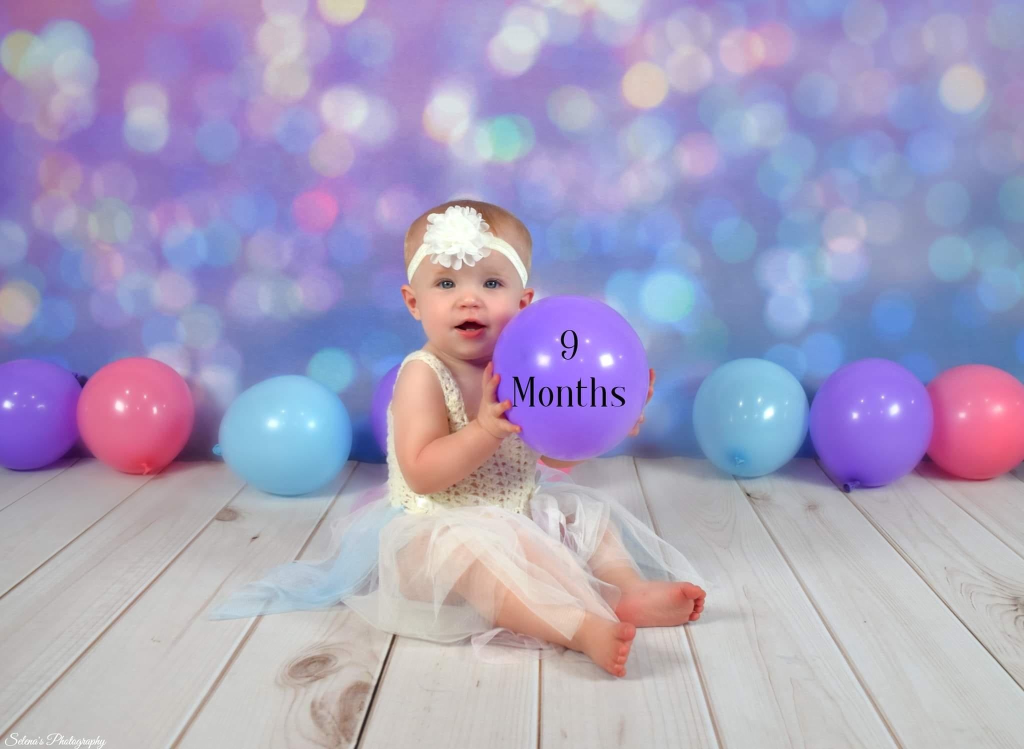Kate Dream Bubble Bokeh Backdrop Glitter Designed by Kate Image - Kate Backdrop AU