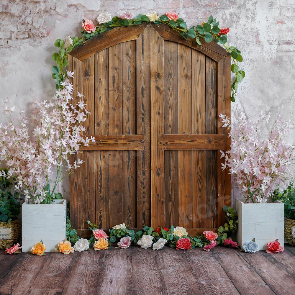 Kate Spring Barn Door Backdrop for Photography - Kate Backdrop AU