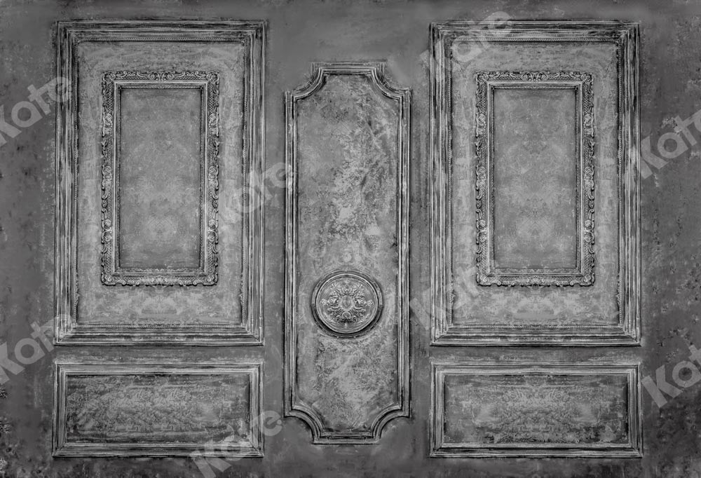 Kate Vintage Texture Backdrop Gray Wall Designed by Chain Photography - Kate Backdrop AU