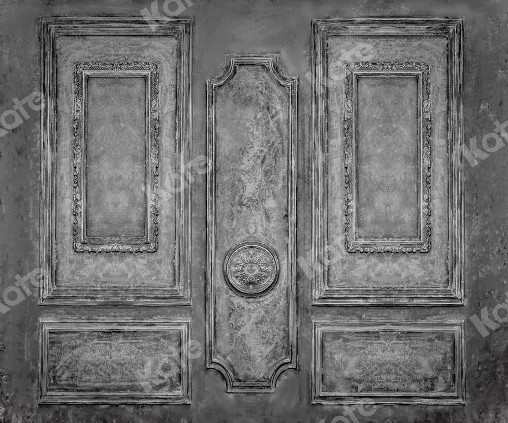 Kate Vintage Texture Backdrop Gray Wall Designed by Chain Photography - Kate Backdrop AU