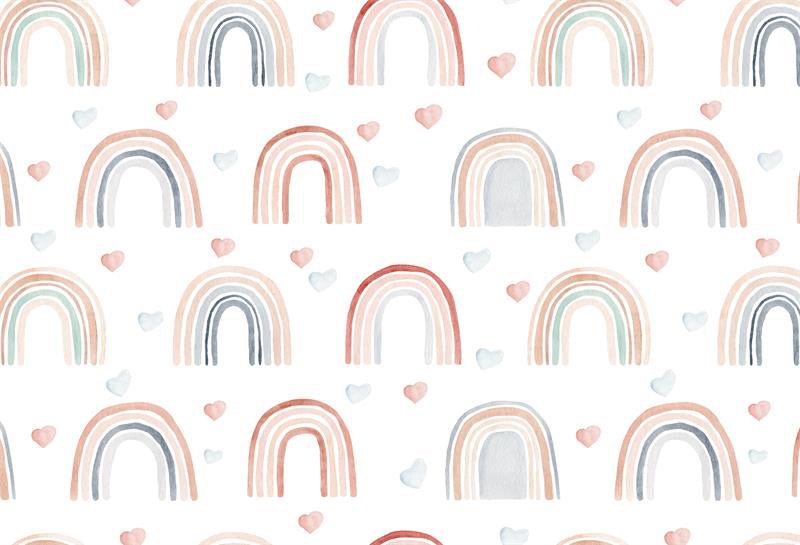 Kate Rainbow Girl Backdrop Repeat for Photography - Kate Backdrop AU